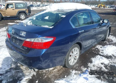 2013 Honda Accord Ex-L V-6 из США, поврежденный, VIN 1HGCR3F89DA038071